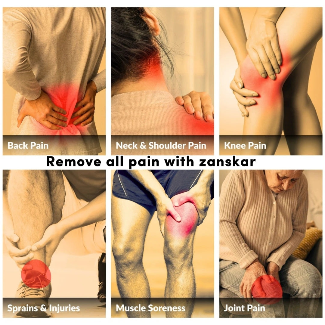ZANSKAR Natural & Advanced Pain Healing Cream (50g) | Deep Relief For All Body Parts