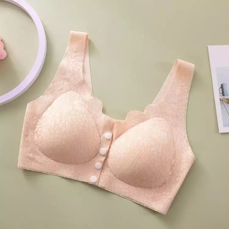 Comfortable Front Button Bra ๐๐