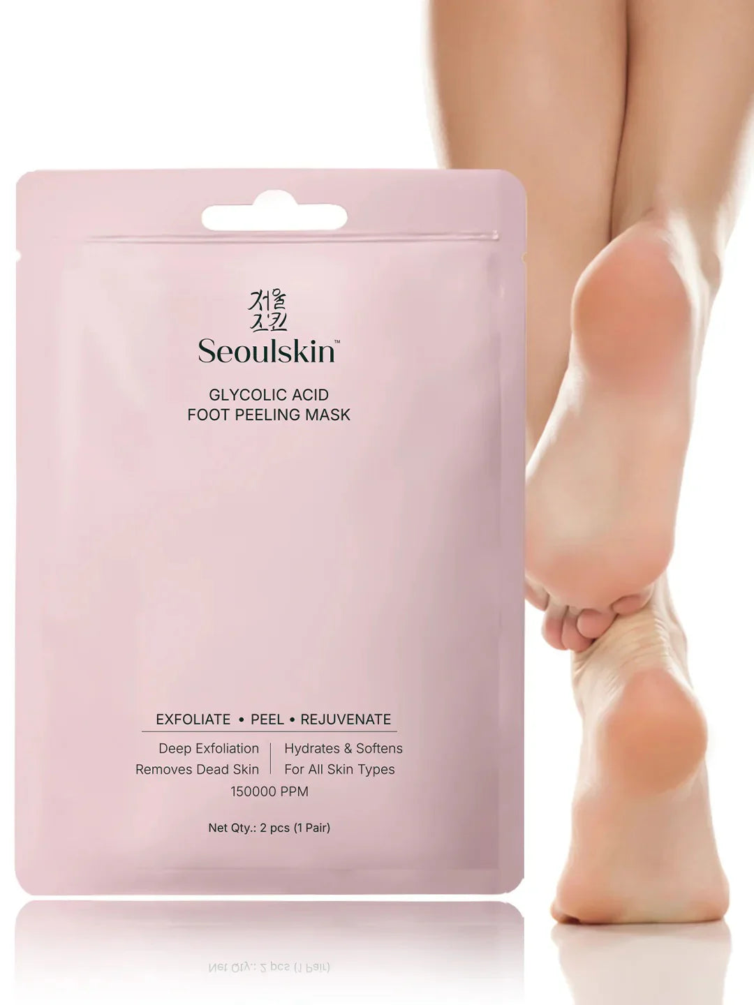 GLYCOLIC AND NIACINAMIDE FOOT PEELING MASK