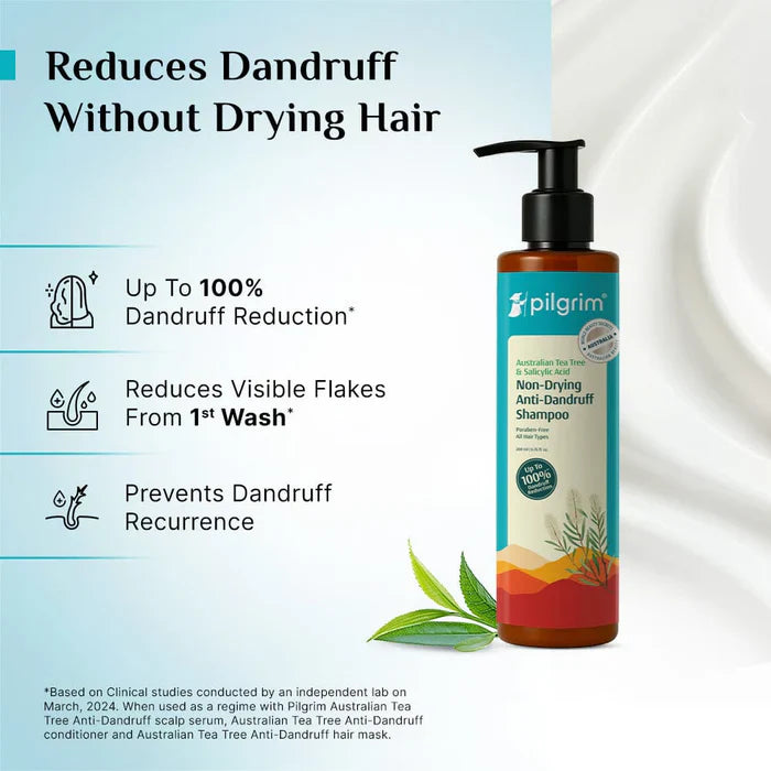 Pilgrim Australian Tea Tree Anti-Dandruff Shampoo With Salicylic Acid
