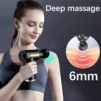 Massage Gun Deep Percussion Massager Muscle Vibration Relaxing Therapy Tissue