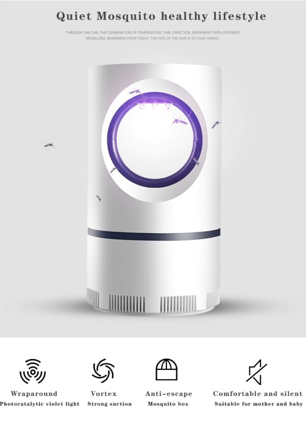 🌟 Imported™ Mosquito Killer UV Lamp Jumbo Size | (ڈینگی مچھر کے لئے موثر)